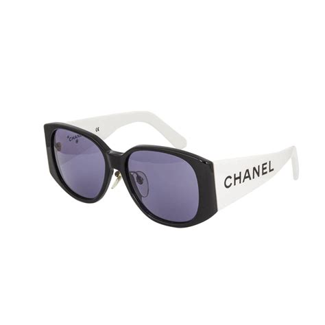 zonnebril chanel dames|chanel sunglasses black and white.